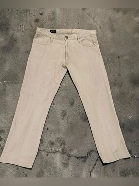 Paul Fredrick Rare Vintage Denim Pants Men’s Lightweight Gray 100% Cotton 38x30